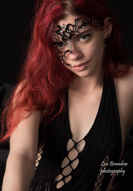 Female model photo shoot of AvariceBlade by Lou Brandow Photography
