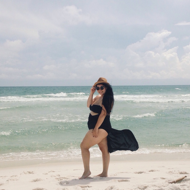 Female model photo shoot of bayleighxo in Fort Pickens Pensacola Beach Florida