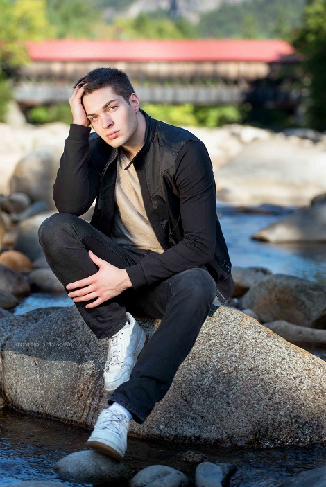 Male model photo shoot of James Brookxxx in North Conway