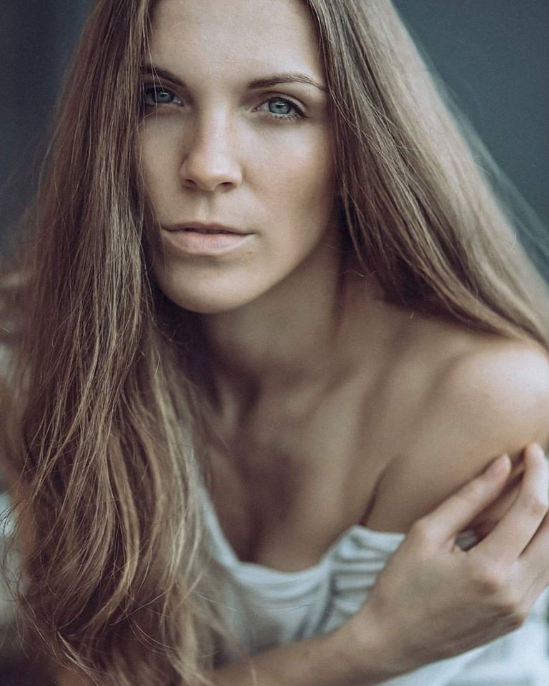 Female model photo shoot of Hanna Vaitovich by AJev in Dallas, TX