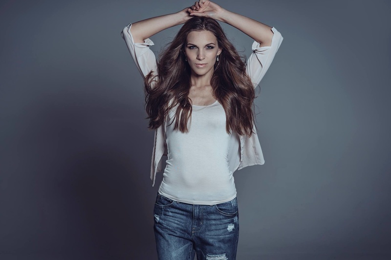 Female model photo shoot of Hanna Vaitovich by AJev in Dallas, TX