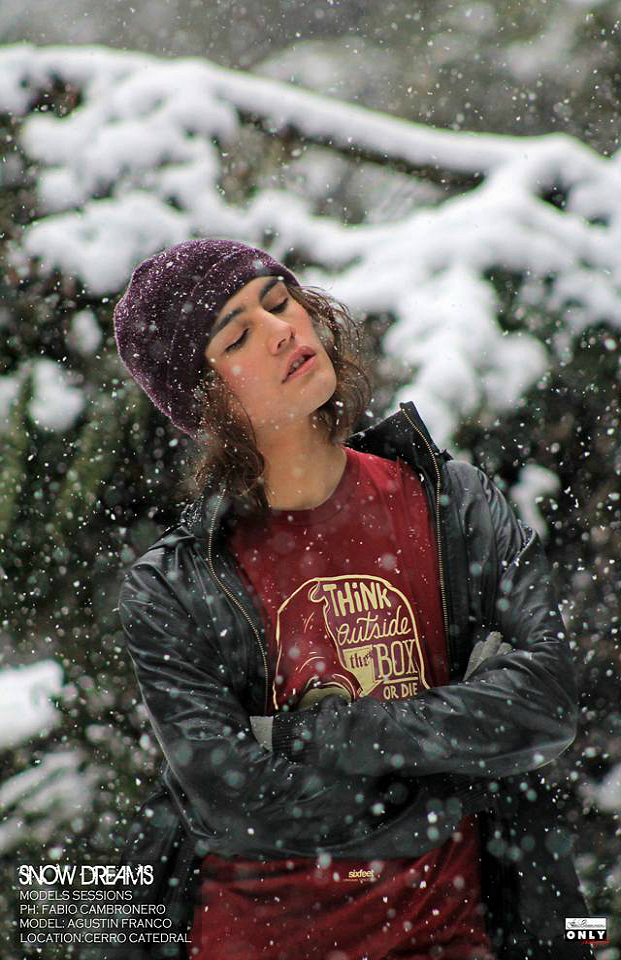 Male model photo shoot of Agus Franco in Bariloche, Argentina