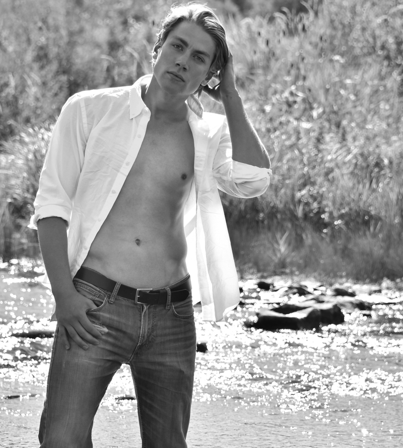 Male model photo shoot of Chris Coughlan, brand owned by Kate Ray