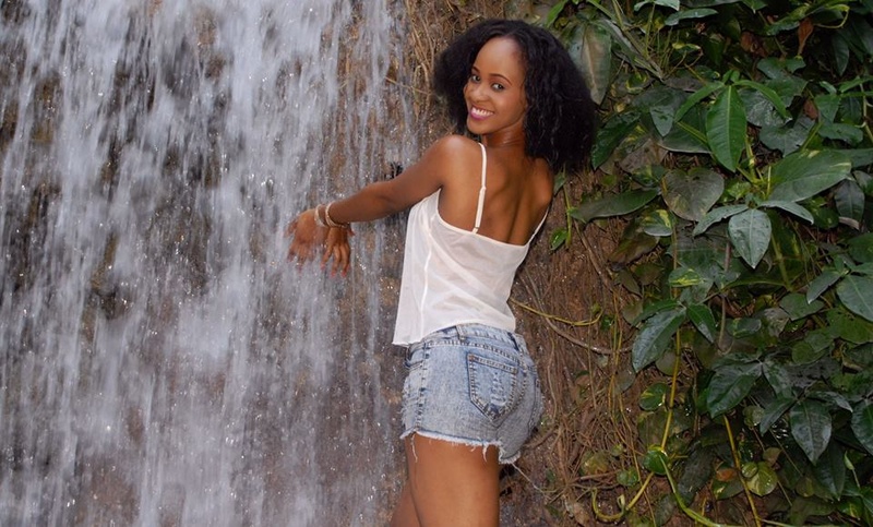 Female model photo shoot of KrisieNT by Studio 1 Photography in TURTLE RIVER Garden&amp;Falls OchoRios,Jamaica