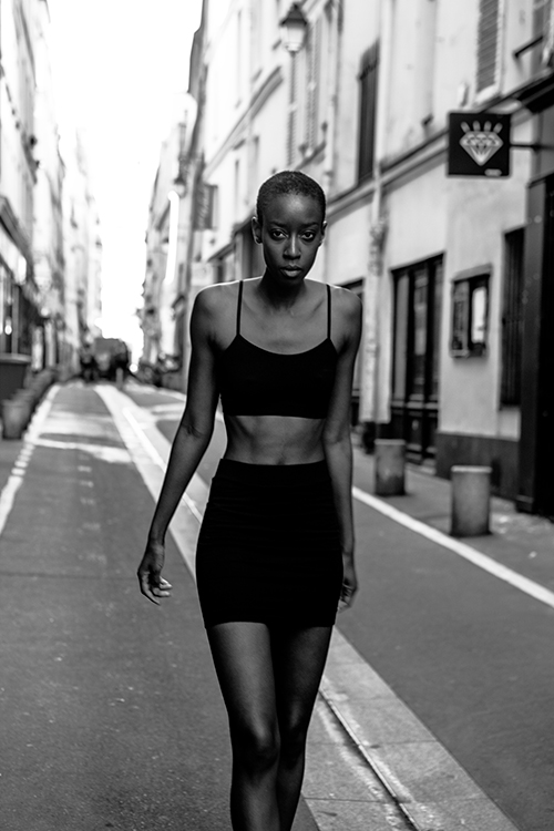Female model photo shoot of Tatiana Kurnosova in Paris, France