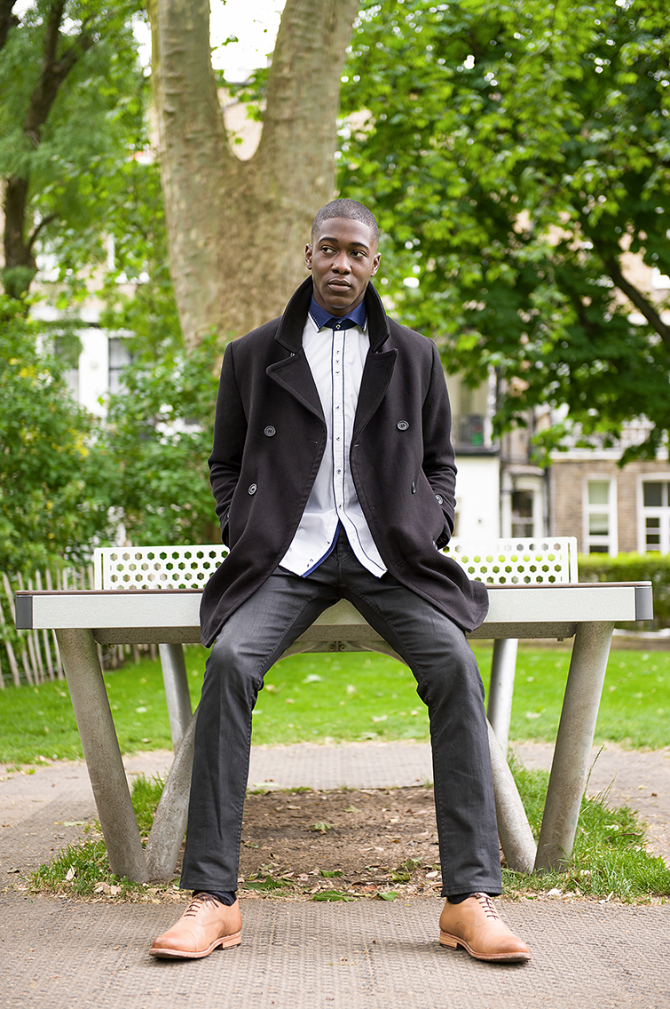 Male model photo shoot of Darius Johnson Acquah