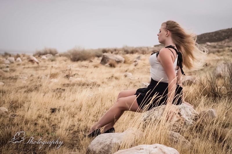 Female model photo shoot of Little Ms Mayhem in Antelope Island