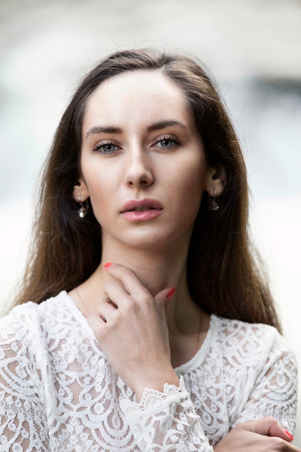 Female model photo shoot of MarinaLubimova in Zurich