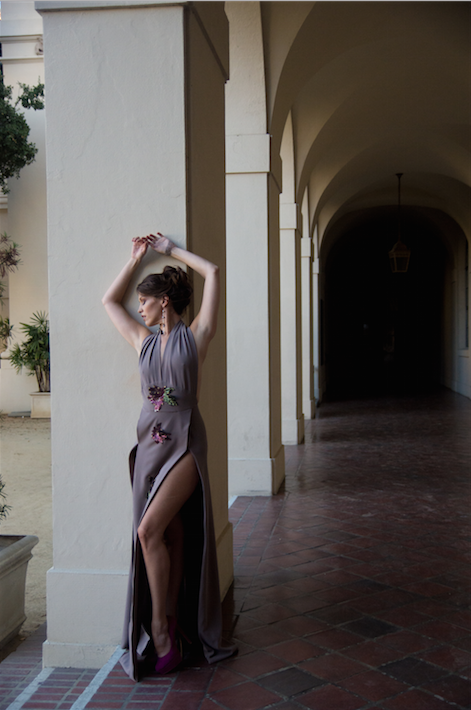 Female model photo shoot of Sarah Liz in Pasadena City Hall