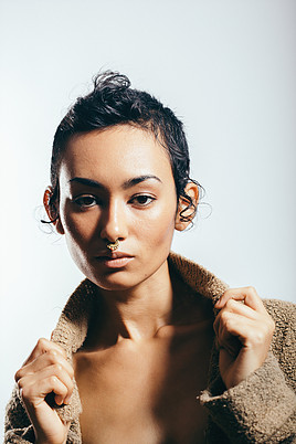 Female model photo shoot of Dominique Zuniga 