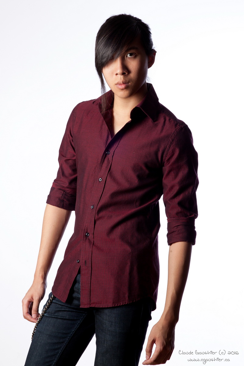 Male model photo shoot of Curtis Leung by Solstice Image in Montreal, QC, Canada