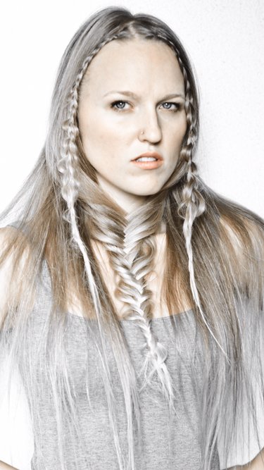Female model photo shoot of Katarinalansing, hair styled by michael m haase