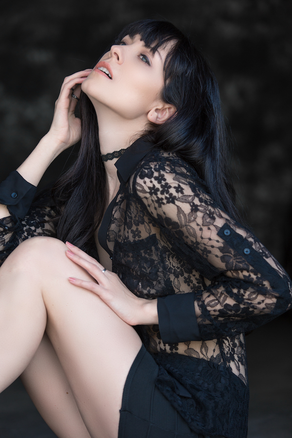Female model photo shoot of Kate Rina by Angel Bousquet