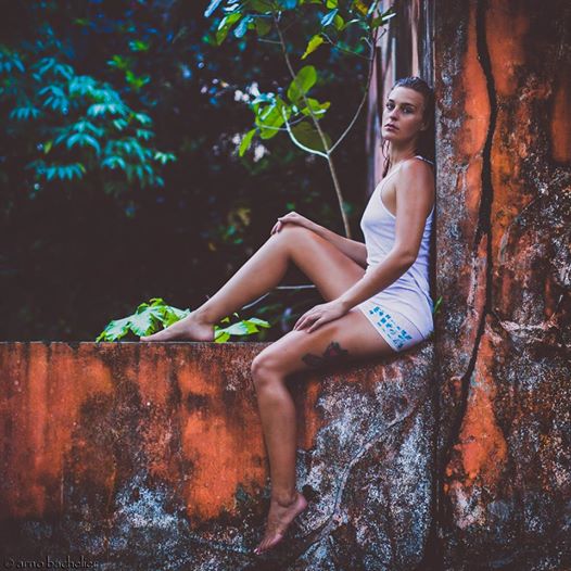 Female model photo shoot of Elodie P in Coson, Las Terrenas