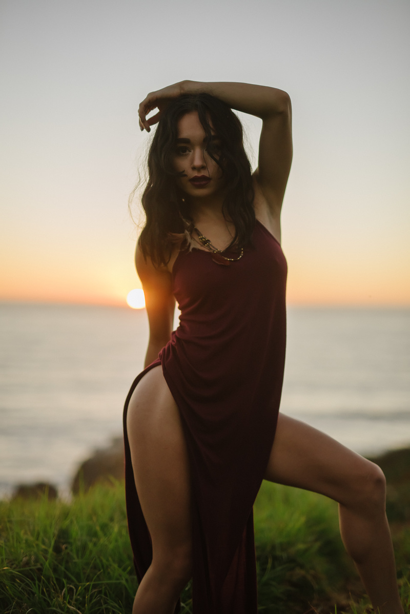 Female model photo shoot of Delila Darlin in Pacifica CA
