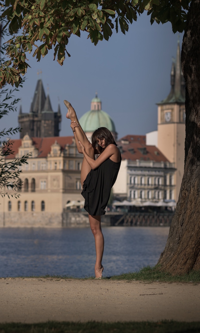 Female model photo shoot of G Square and Daniela Boris in Prague, Czech Republic