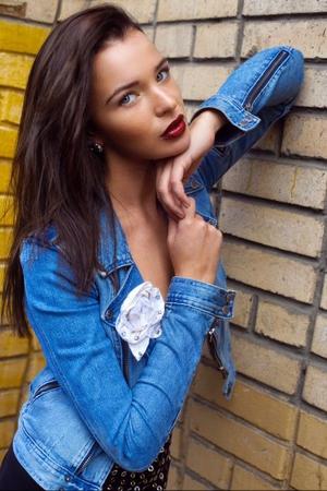 Female model photo shoot of Prozrachnaya