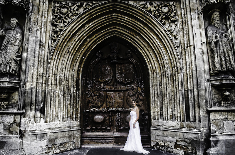 Female model photo shoot of Sophie Ellwood in Bath Abbey
