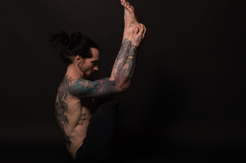 Male model photo shoot of cleveland willis in Still hot yoga