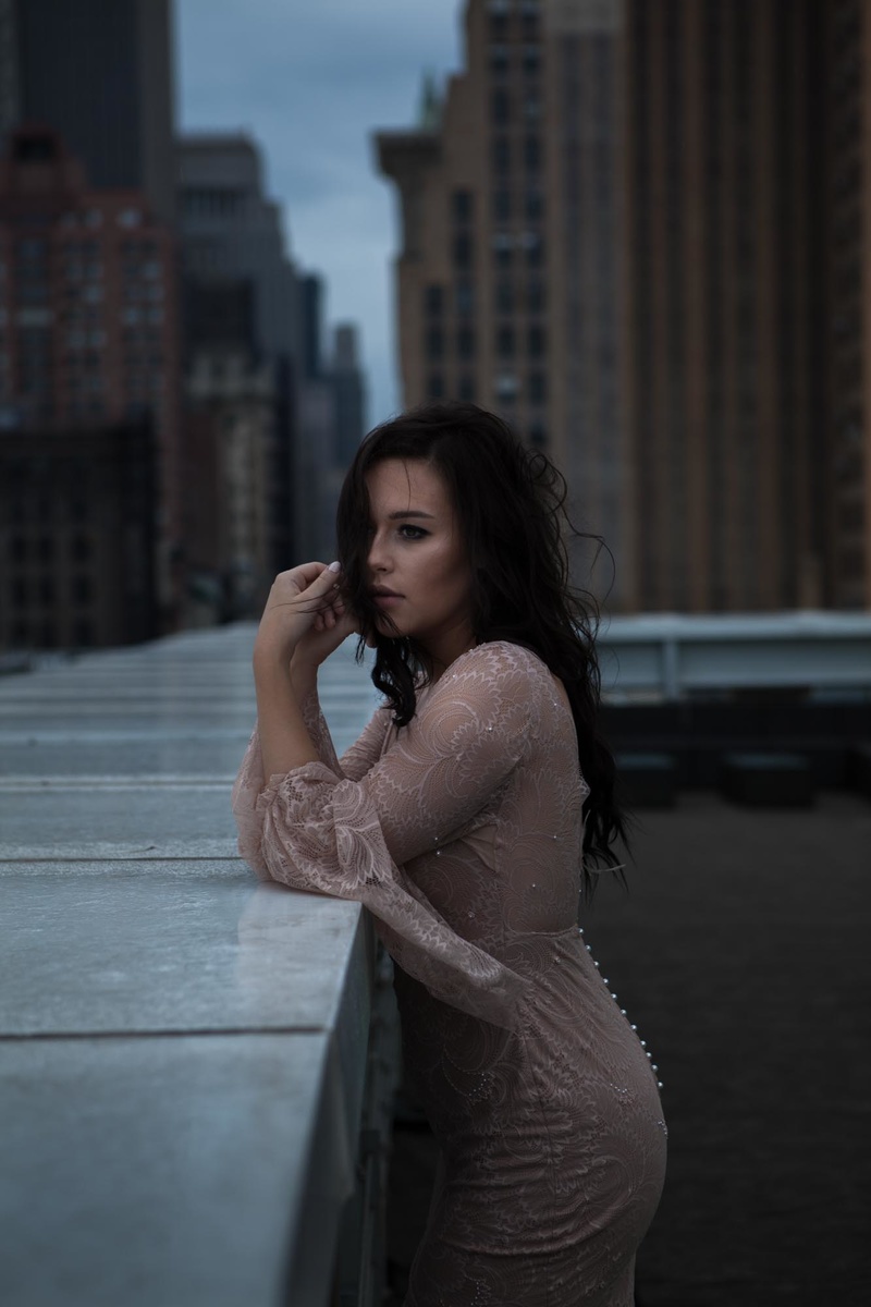 Female model photo shoot of teganm in New York City