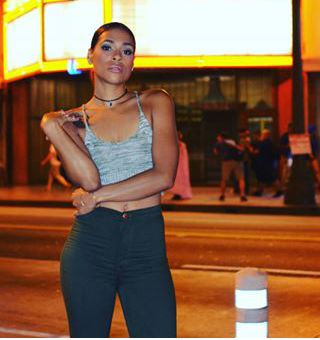 Female model photo shoot of DestinyDoris in Downtown LA