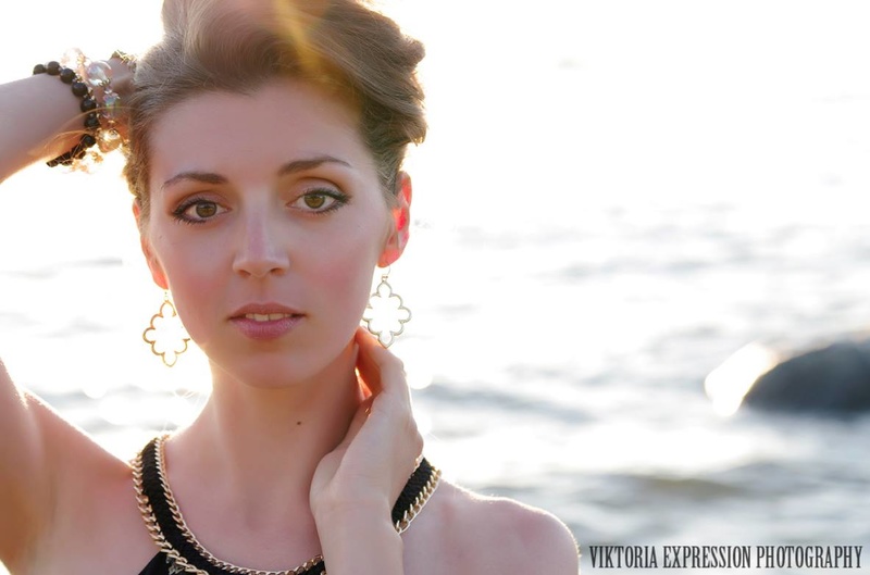 Female model photo shoot of Natalia Leva in Kitsilano beach