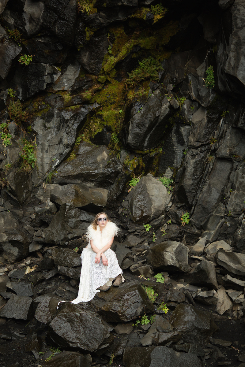 Female model photo shoot of erincostaphoto in Iceland