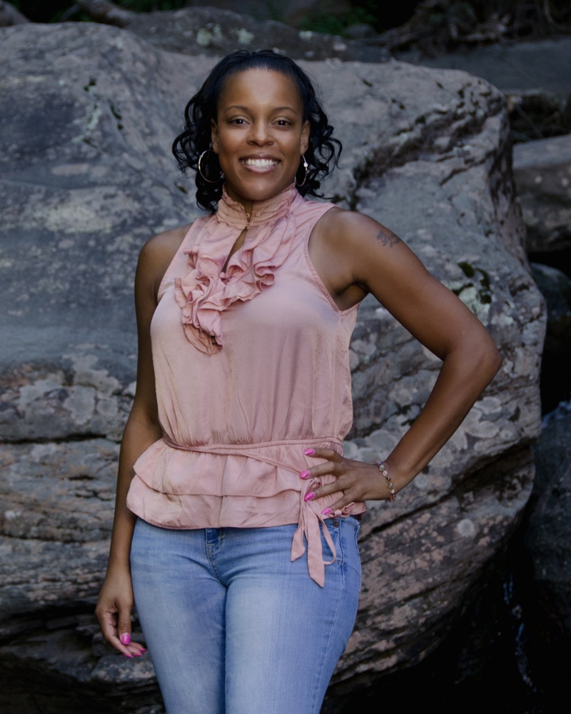 Female model photo shoot of Quiana Lee by Aaron Lewis Photography in Kaaterskill Falls The Catskills NY
