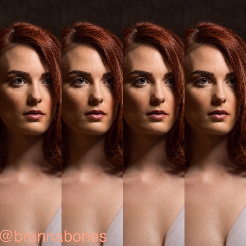 Female model photo shoot of brennabones