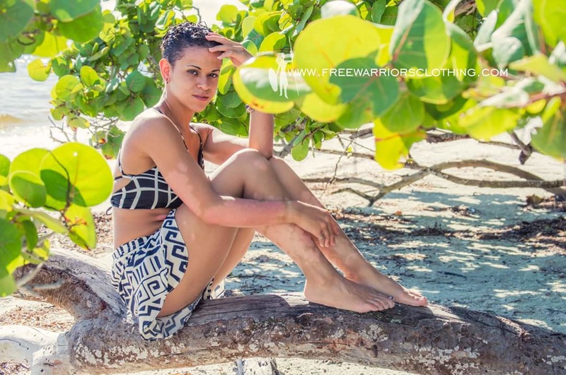 Female model photo shoot of Sonia Rosa, clothing designed by Freewarriordesigns