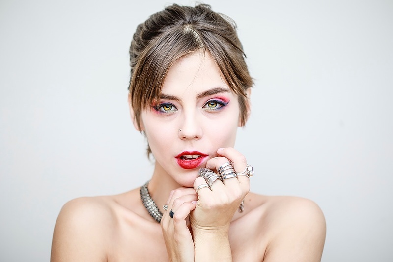 Female model photo shoot of Emilia T by Burartist in Toronto