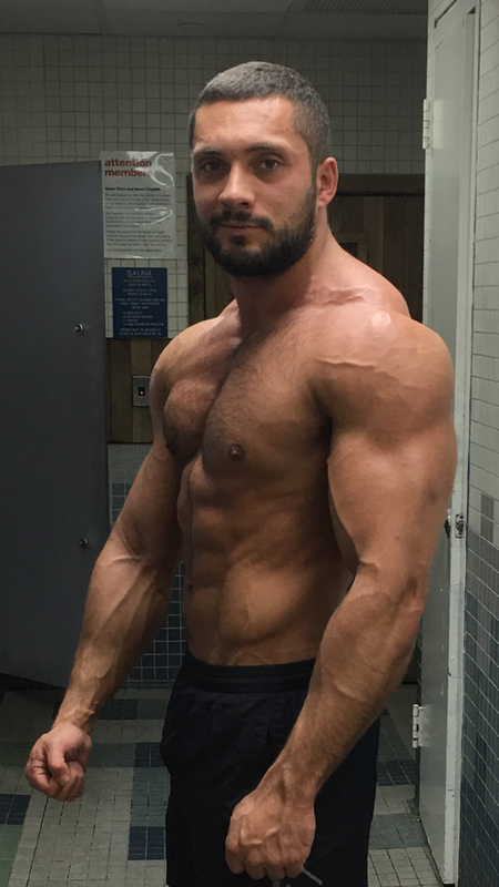 Male model photo shoot of Erik Muscle 