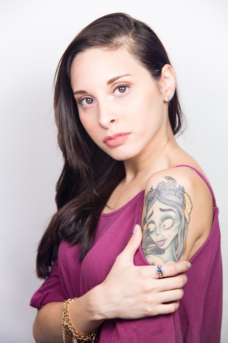 Female model photo shoot of TattooedAria