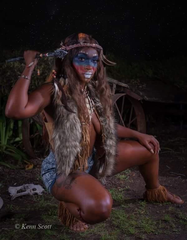 Female model photo shoot of Sugar941 in Gallospville Studio Tampa FL