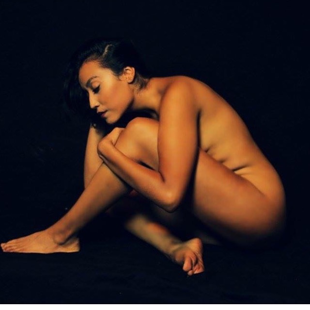 Female model photo shoot of Celina  Haidu