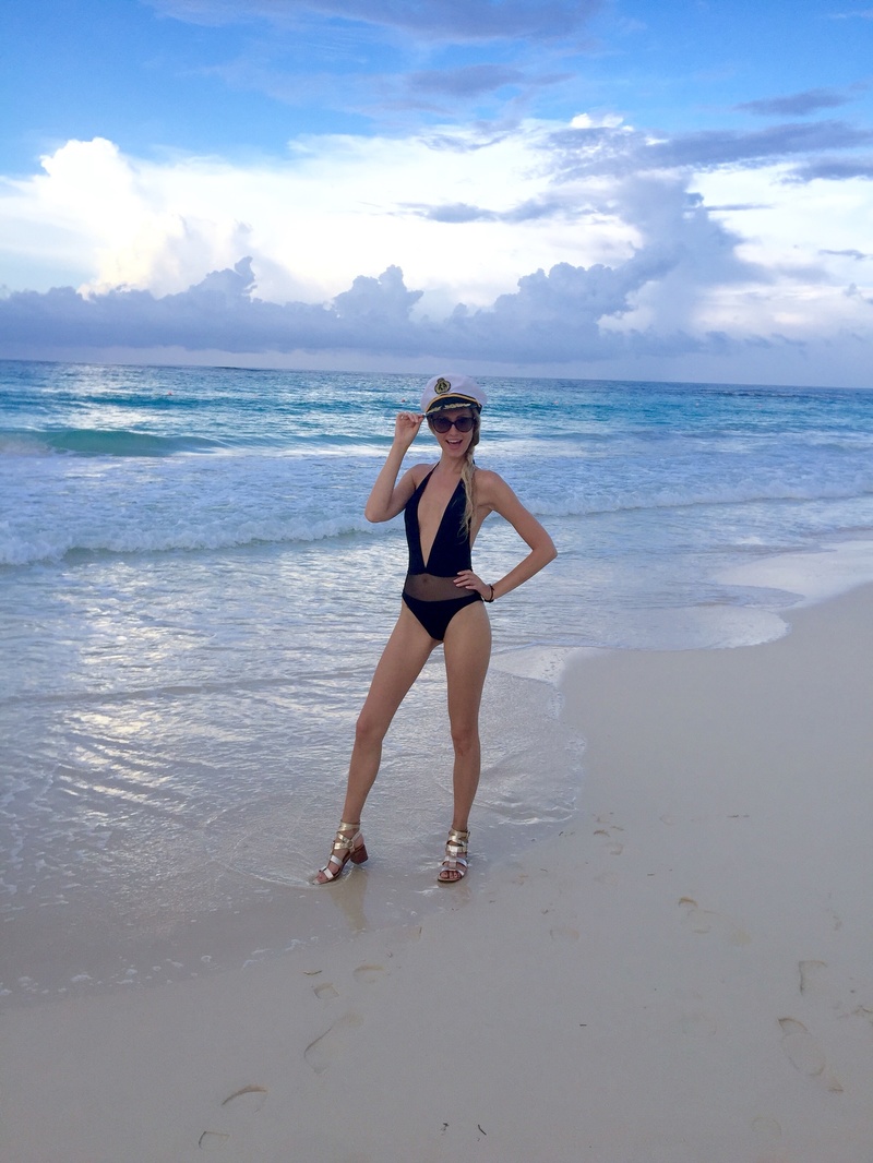 Female model photo shoot of Kristen Hoyt in Punta Cana Dominican Republic