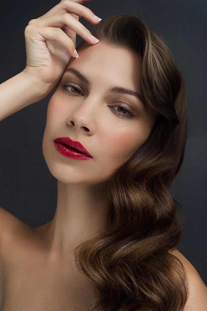 Female model photo shoot of Hair by Katt Fiorini