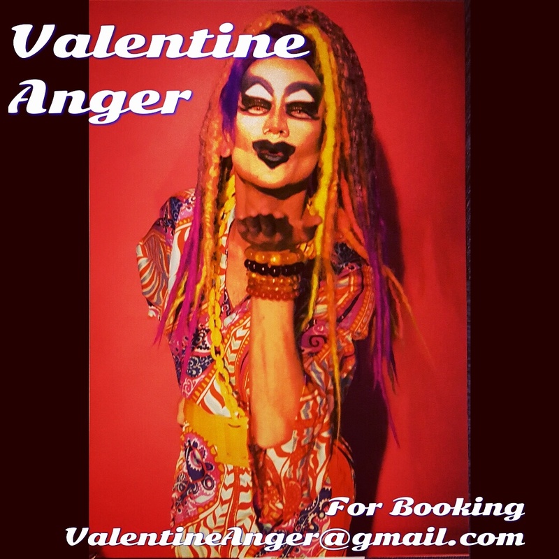 NotSay model photo shoot of Valentine  Anger 