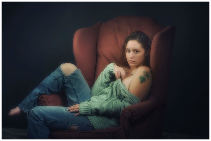 Female model photo shoot of Angellica Deranged by Steve Chastain