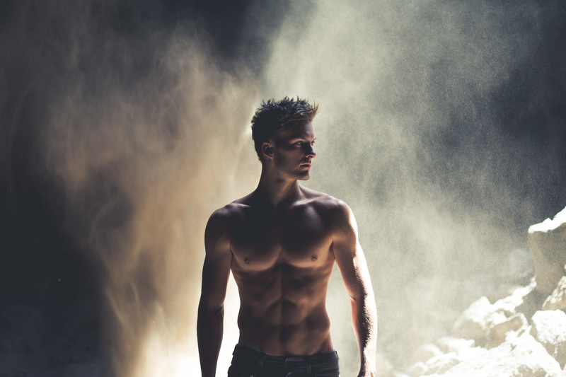 Male model photo shoot of Ethan Light