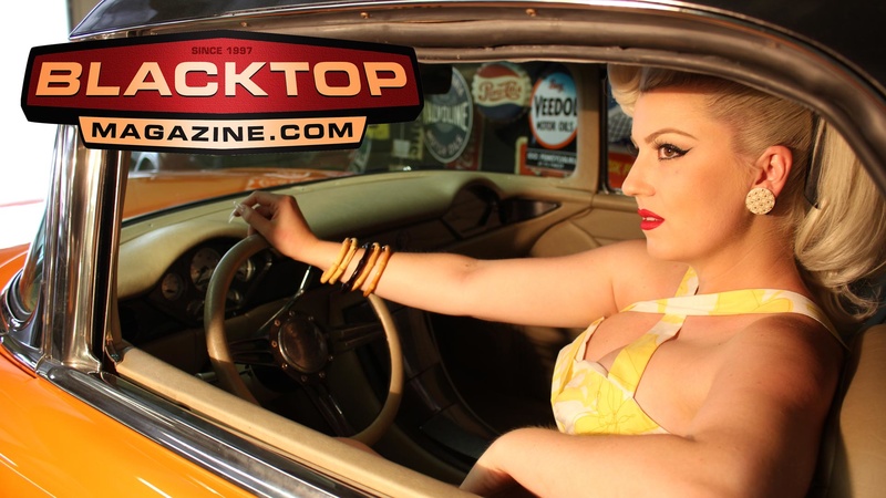 Male and Female model photo shoot of Blacktop Media and Lindy Sue in Car Crazy Inc