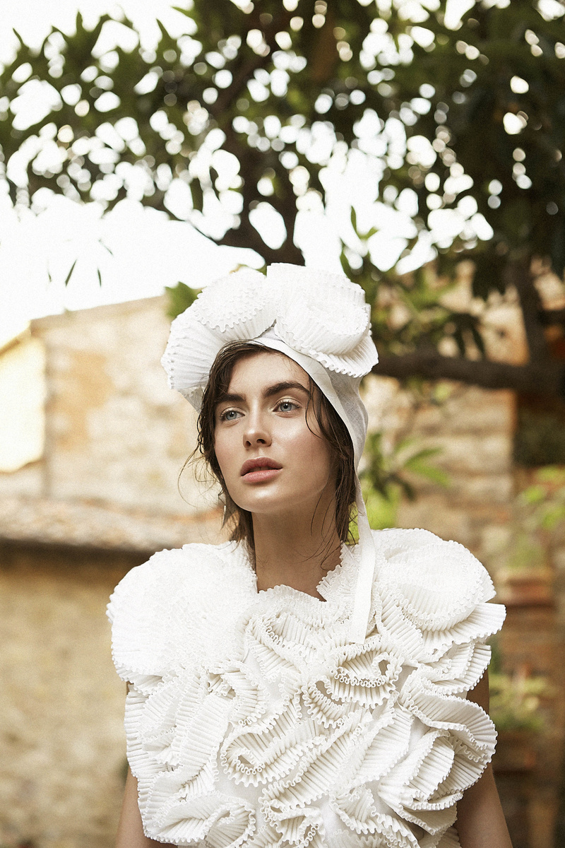 Female model photo shoot of Camilla Cantini in Montefioralle - Greve in Chianti