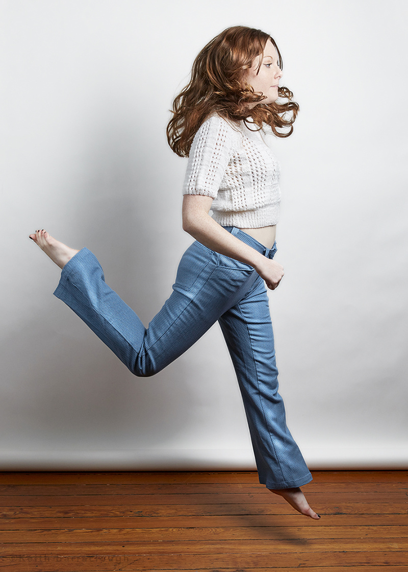 Female model photo shoot of gingercat