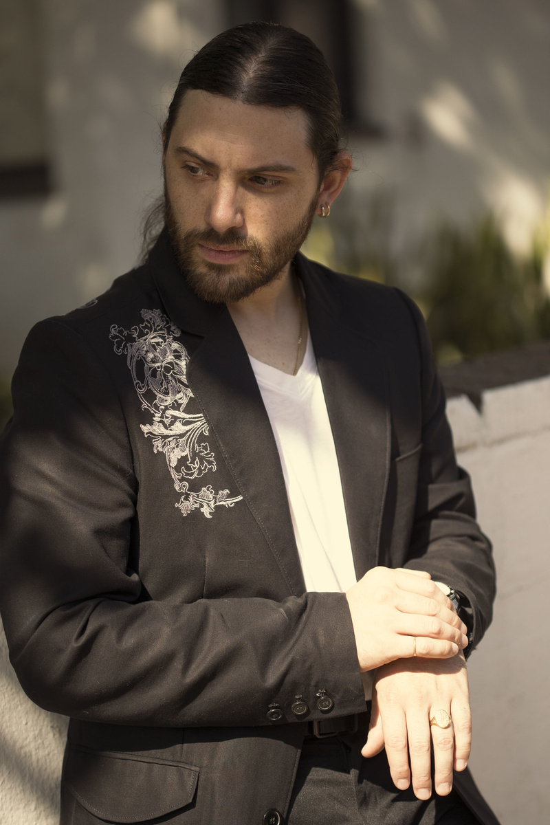 Male model photo shoot of Luca M in Los Angeles
