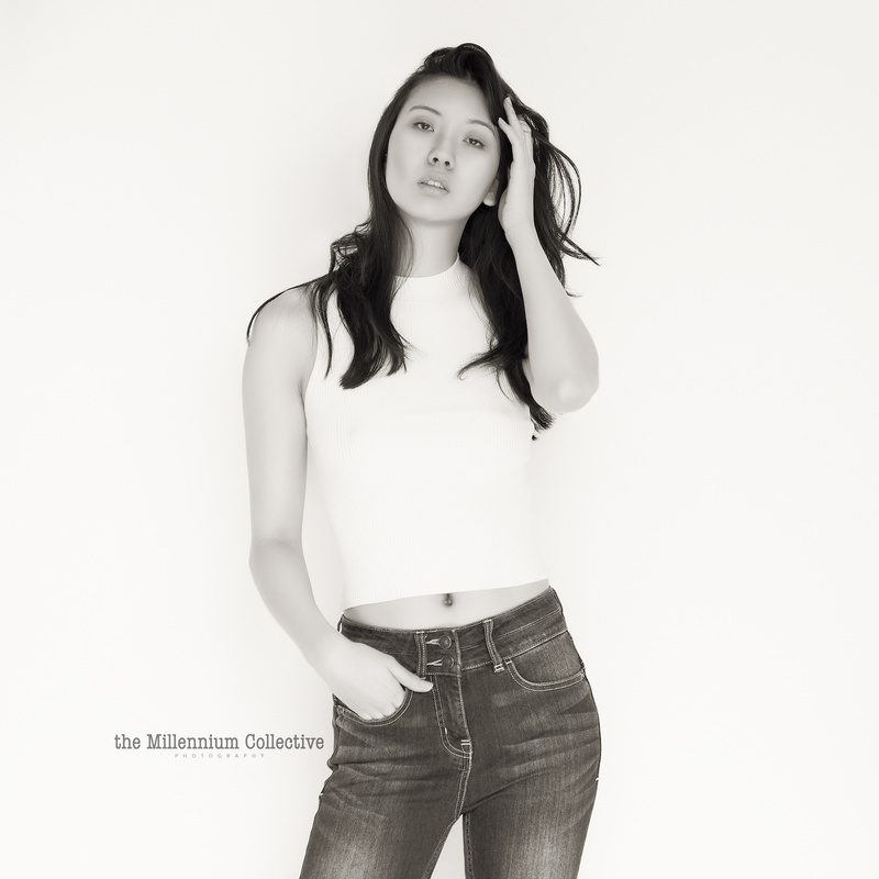 Female model photo shoot of Rina Uno