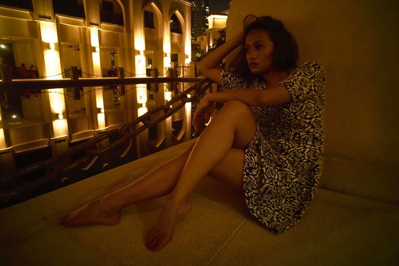 Female model photo shoot of Scarlet_1008 by DRK_Shibuya in Dubai, UAE