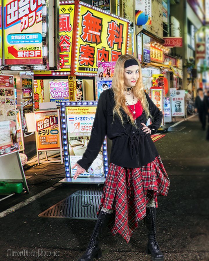 Female model photo shoot of Yuuko Omoiyari  by MirrorMirror