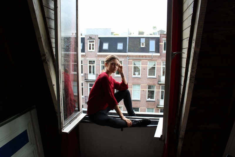 Female model photo shoot of Jbeynar in Amsterdam