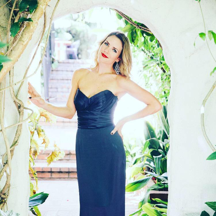 Female model photo shoot of MorganLynsey in Chateau Marmont