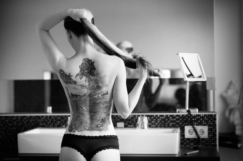 Female model photo shoot of _Symphony_ in Hotel